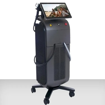 Máy làm mát bằng không khí Ice Titanium 808nm Thiết bị tẩy lông bằng máy Laser Diode