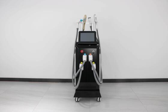 Máy làm đẹp dọc 4 trong 1 Thiết bị làm đẹp đa chức năng & Hệ thống loại bỏ lông bằng laser
