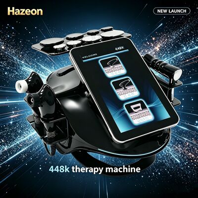 Máy trị liệu Tecar Hazeon 448KHZ Thiết bị điện nhiệt truyền năng lượng RF đơn cực RES CET để giảm đau cơ Giảm cellulite Giảm nhiệt độ sâu