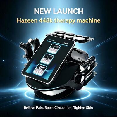 Máy vật lý trị liệu RF đơn cực Hazeen 448K Tecar Thiết bị trị liệu điện nhiệt Tensamax cho phòng khám