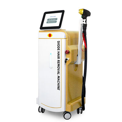 Máy tẩy lông bằng Laser Diode 600W 808nm có làm mát bằng đá và màn hình cảm ứng 8 inch