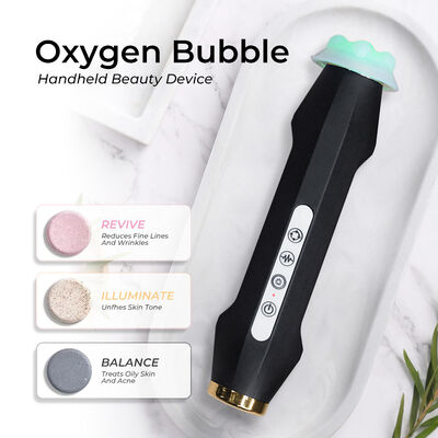 Tay cầm bong bóng oxy LED Microbubble Lift Bright Dụng cụ làm đẹp da cầm tay