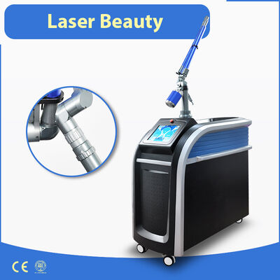 Máy Laser Picosecond dọc Pico Laser Hình xăm Loại bỏ sắc tố Làm trắng da Trẻ hóa Thiết bị làm đẹp