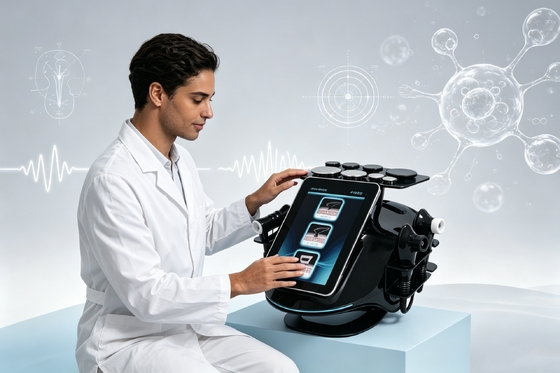 Hazeen 448K Tecar Diathermy Thiết Bị CET RET Chế Độ Kép Làm Săn Chắc Da Định Hình Cơ Thể Nâng Cơ Mặt Máy Làm Đẹp