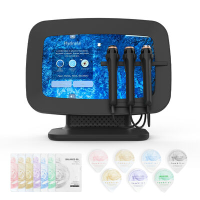 Máy xử lý 3 tay cầm portable RF Hydra Máy làm trẻ da chống lão hóa Loại bỏ nếp nhăn mặt nâng Hydro Dermabrasion Thiết bị làm đẹp cho phòng spa
