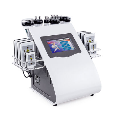 Máy giảm béo cavitation hút chân không 6 trong 1 với RF & EMS để tạo đường nét cơ thể, giảm mỡ và săn chắc da