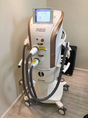 Gold Blue Universal IPL Hair Removal Laser Acne Treatment Hệ thống IPL M22 mạch máu