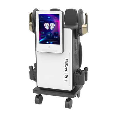 Máy tạo hình cơ thể EMS với RF EMS 4 tay cầm với đệm