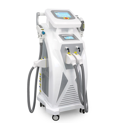 Màn hình kép 3 trong 1 đa chức năng IPL RF Nd Yag Laser cho Máy làm đẹp tẩy lông