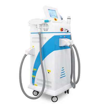 4 trong 1 đa chức năng Nd Yag Laser Xóa hình xăm IPL Xóa tóc RF Face Lifting Machine