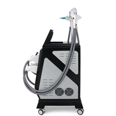 4 trong 1 OPT IPL Rf Nd YAG Xóa lông Không đau Thanh phục da Máy làm đẹp