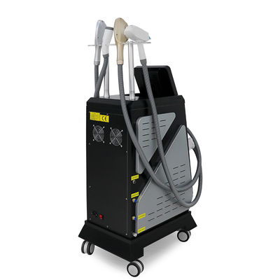 4 trong 1 OPT IPL Rf Nd YAG Xóa lông Không đau Thanh phục da Máy làm đẹp