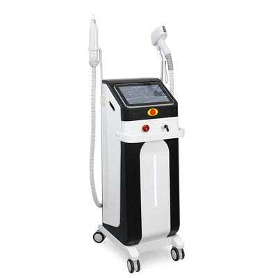 2 In 1 808nm Laser Permanent Hair Tattoo Removal Yag Diode Beauty Salon 3 bước sóng Diode Laser
