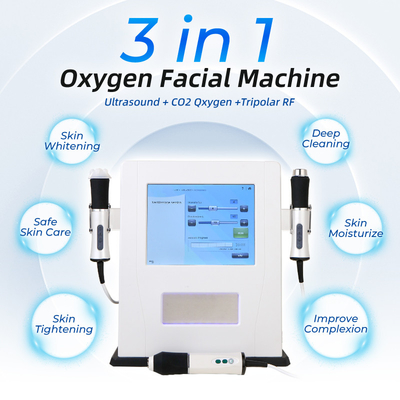 3 trong 1 Máy Oxy Face U Rf Co2 Bubble Oxygenation Skin Tightening 3 trong 1 Máy Oxy Jet