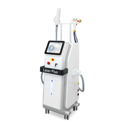 2in1 Diode + Pico Laser Hair Removal Xóa hình xăm Phục hồi da Thiết bị làm đẹp