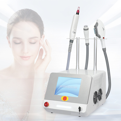 OEM loại bỏ lông hình xăm loại bỏ da máy thắt chặt 3 tay cầm RF Elight IPL Nd Yag Laser 5 trong 1 đa chức năng máy làm đẹp