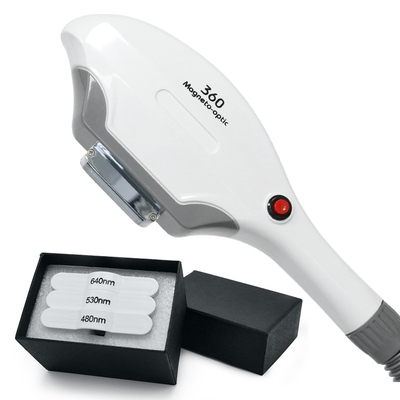 OEM loại bỏ lông hình xăm loại bỏ da máy thắt chặt 3 tay cầm RF Elight IPL Nd Yag Laser 5 trong 1 đa chức năng máy làm đẹp
