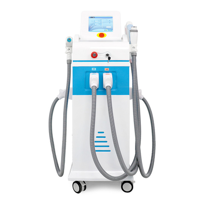 Máy làm đẹp 4 trong 1 với thiết bị loại bỏ lông Elight Laser RF IPL Nd Yag