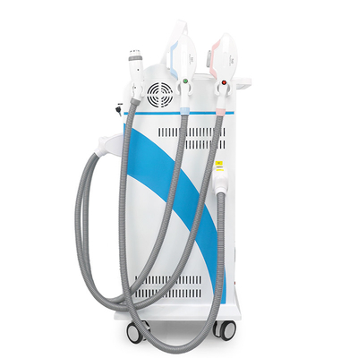 Máy làm đẹp 4 trong 1 với thiết bị loại bỏ lông Elight Laser RF IPL Nd Yag