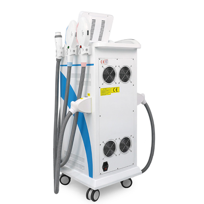 Máy làm đẹp 4 trong 1 với thiết bị loại bỏ lông Elight Laser RF IPL Nd Yag