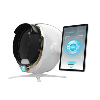 Máy phân tích da 3D di động Máy quét khuôn mặt Công nghệ AI mới cho phân tích cơ thể tóc Máy chẩn đoán xét nghiệm da salon nâng cao