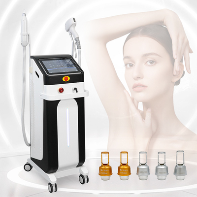 2 trong 1 808nm Diode với Picosecond Hair Removal Máy cắt bỏ hình xăm laser
