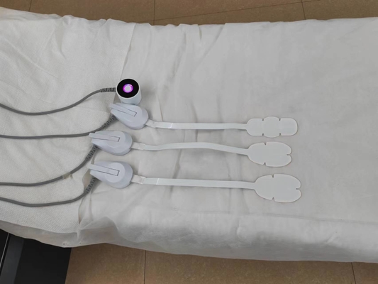 Máy EMS RF cho mặt, Bộ đồ EMS, Miếng đệm điện, Làm săn chắc da, Xóa nếp nhăn, Chống lão hóa