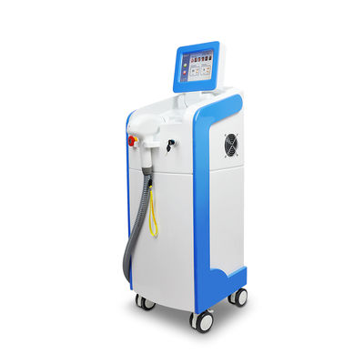 Máy triệt lông laser diode 808nm với kích thước điểm 10 * 16mm, độ rộng xung 20-950ms và mật độ năng lượng >115J/cm²