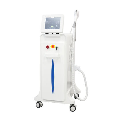 Không đau Diode Laser loại bỏ lông 808nm hai tay cầm Picosecond Laser diode máy diode Laser 3 sóng 3 bước sóng