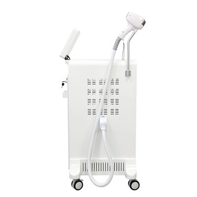 Không đau Diode Laser loại bỏ lông 808nm hai tay cầm Picosecond Laser diode máy diode Laser 3 sóng 3 bước sóng