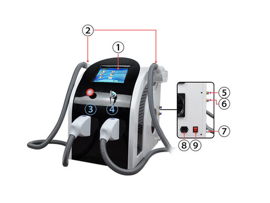Portable beauty device, e-laser painless hair removal beauty device, painless laser hair removal, desktop laser hair removal beauty device.