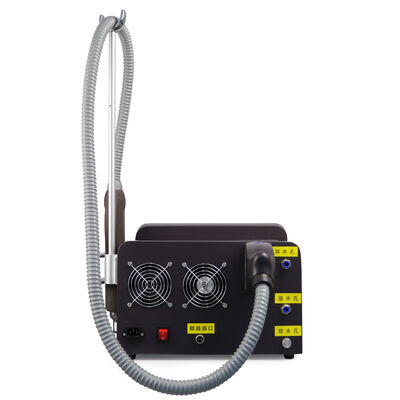 Máy làm đẹp màu đen Protable Laser loại bỏ hình xăm laser loại bỏ hình xăm lông mày loại bỏ nốt ruồi loại bỏ thiết bị làm đẹp laser