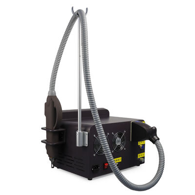 Máy làm đẹp màu đen Protable Laser loại bỏ hình xăm laser loại bỏ hình xăm lông mày loại bỏ nốt ruồi loại bỏ thiết bị làm đẹp laser