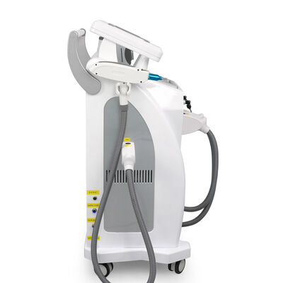 Thiết bị làm đẹp Laser Đa chức năng Ba trong Một - Máy triệt lông Laser cầm tay ba tay dọc, triệt lông Laser an toàn không đau, máy xóa xăm bằng Laser