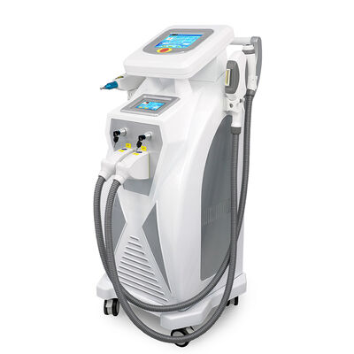 Thiết bị làm đẹp Laser Đa chức năng Ba trong Một - Máy triệt lông Laser cầm tay ba tay dọc, triệt lông Laser an toàn không đau, máy xóa xăm bằng Laser