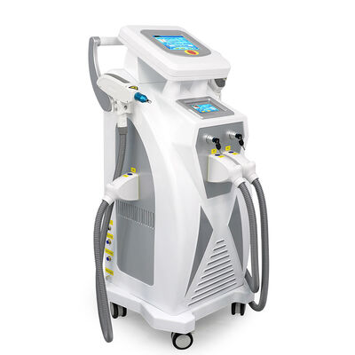 Thiết bị làm đẹp Laser Đa chức năng Ba trong Một - Máy triệt lông Laser cầm tay ba tay dọc, triệt lông Laser an toàn không đau, máy xóa xăm bằng Laser