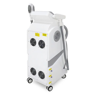 Three-in-One Multi-functional Laser Beauty machine Vertical Three handles Hair Removal Laser Painless Safe Hair Removal Laser Tattoo Removal RF machine