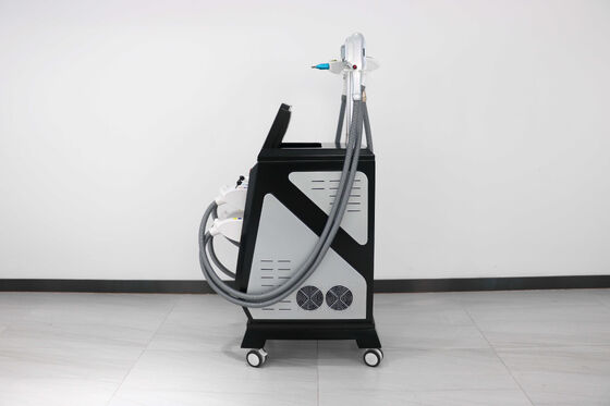 Máy làm đẹp dọc 4 trong 1 Thiết bị làm đẹp đa chức năng & Hệ thống loại bỏ lông bằng laser