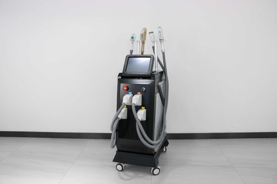 Máy làm đẹp dọc 4 trong 1 Thiết bị làm đẹp đa chức năng & Hệ thống loại bỏ lông bằng laser
