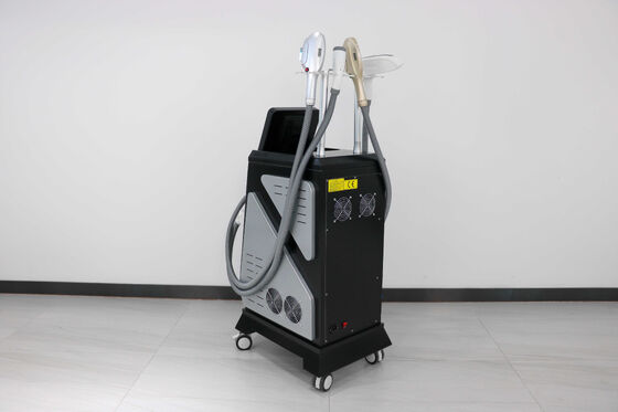 Máy làm đẹp dọc 4 trong 1 Thiết bị làm đẹp đa chức năng & Hệ thống loại bỏ lông bằng laser
