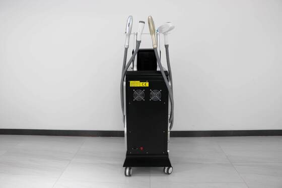 Máy làm đẹp dọc 4 trong 1 Thiết bị làm đẹp đa chức năng & Hệ thống loại bỏ lông bằng laser
