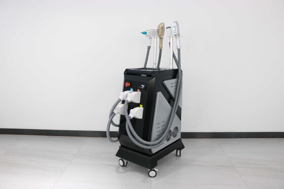 Máy làm đẹp dọc 4 trong 1 Thiết bị làm đẹp đa chức năng & Hệ thống loại bỏ lông bằng laser