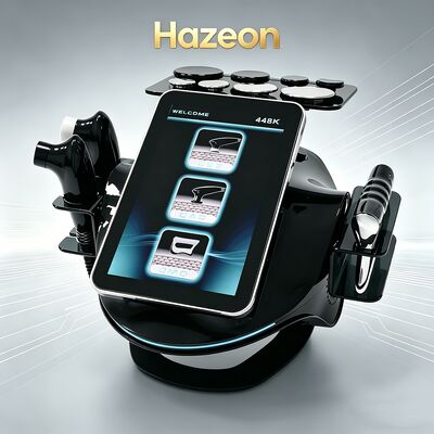 Hazeon 448kHz Tecar Therapy RET CET Thiết bị thắt chặt cơ thể Thiết bị vật lý trị liệu chăm sóc sâu di động, Thiết bị định hình cơ thể, Thiết bị loại bỏ chất béo với 2 máy dò sốt / 1 Fascia Meter