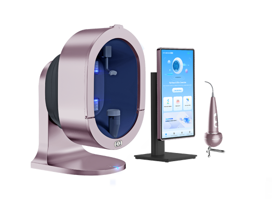 Máy phân tích da mặt X5 Pro AI Máy quét khuôn mặt đa phổ Thiết bị chẩn đoán da của Salon