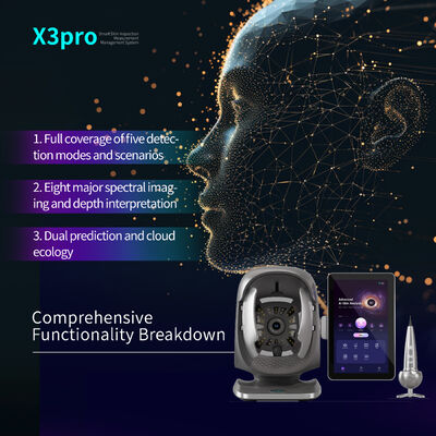AI Magic 3d Mirror Face Scanner Analyzer De Piel Acne Skin Analysis Full Face Scanner Kiểm tra Máy phân tích da
