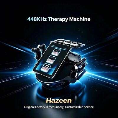 Aparelho de Terapia Tecar Hazeen 448kHz Tần số vô tuyến đơn cực (CET+RET) cho sử dụng chuyên nghiệp, gia đình và thương mại