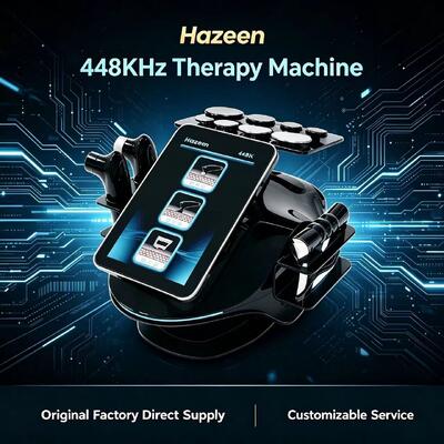 Aparelho de Terapia Tecar Hazeen 448kHz Tần số vô tuyến đơn cực (CET+RET) cho sử dụng chuyên nghiệp, gia đình và thương mại