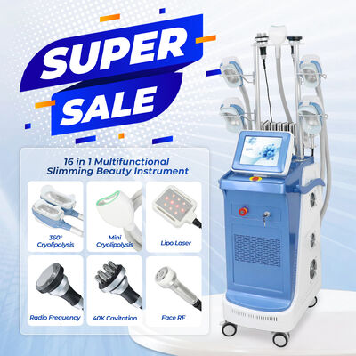 360 Máy đông lạnh chất béo Cryolipolysis xung quanh Thiết bị giảm béo đường nét cơ thể không xâm lấn Criolipolisis cho phòng khám Salon Giảm béo Loại bỏ cellulite