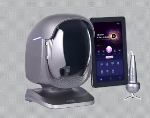 Máy phân tích khuôn mặt X3 Pro AI 3D Phát hiện lão hóa do mụn Tạo báo cáo thông minh Lưu trữ đám mây Thẩm mỹ viện Máy làm đẹp được chứng nhận CE Bán buôn