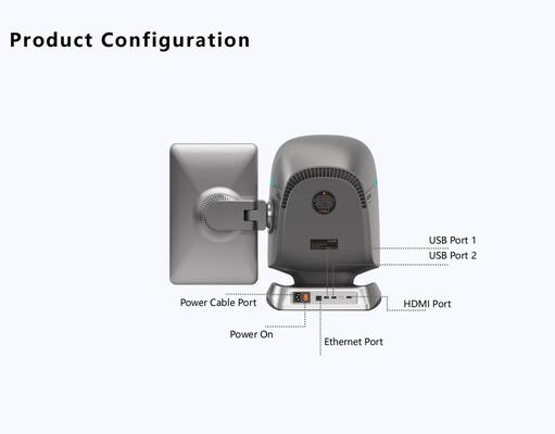 Máy phân tích hình ảnh da 3D Hệ thống camera AI Màn hình 15,6 inch Thiết bị phát hiện chẩn đoán sắc đẹp Salon